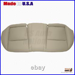 2007 2008 FITS Acura TL REAR Bench Bottom Perforated Leather Cover Taupe (Gray)