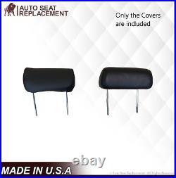2007-2014 Chevy Silverado Full SECOND Row Bench Replacement Seat Cover In Black