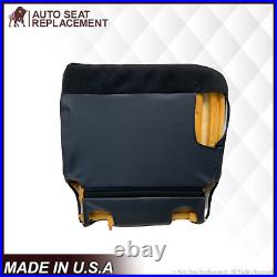 2007-2014 Chevy Silverado Full SECOND Row Bench Replacement Seat Cover In Black