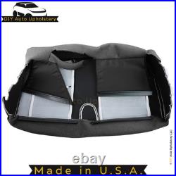 2007-2014 Fits GMC Yukon Leatherette Rear Bench Driver Bottom Seat Cover Ebony