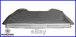 2008 2009 2010 Ford F250 F350 F450 F550 XL-Lean Back Vinyl Bench Seat Cover Gray