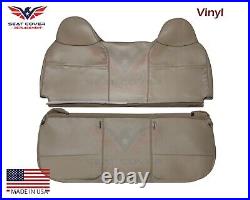 2008 2009 2010 Ford F350 Super Duty Work Truck Top Bottom Bench Seat Covers TAN