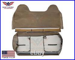 2008 2009 2010 Ford F350 Super Duty Work Truck Top Bottom Bench Seat Covers TAN