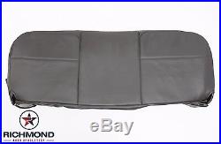 2008 2009 2010 Ford F450 F550 XL Work Truck -Bottom Bench Seat Vinyl Cover Gray