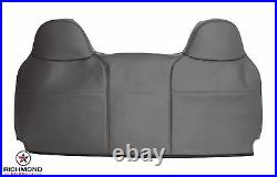 2008-2010 Ford F250 F350 XL Work Truck -Lean Back Bench Seat Vinyl Cover Gray