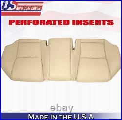 2008 For Lexus GS300 GS350 2nd Row Bench Bottom Perforated Leather Cover Tan