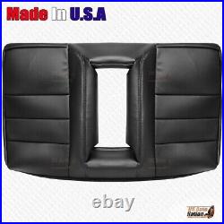 2008 to 2012 Fits Honda Accord Rear Bench Top Replacement Leather Cover Black