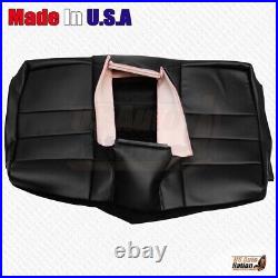 2008 to 2012 Fits Honda Accord Rear Bench Top Replacement Leather Cover Black