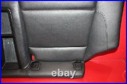 2009-2013 BMW 128i COUPE E82 OEM REAR LOWER BENCH CHAIR PANEL SEAT BLACK LEATHER