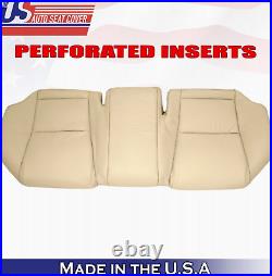 2010 For Lexus GS300 GS350 2nd Row Bench Bottom Perforated Leather Cover Tan
