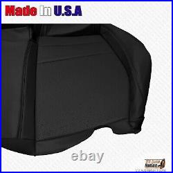 2012 2013 2014 For Acura TSX Rear Bench Bottom Perforated Leather Cover Black