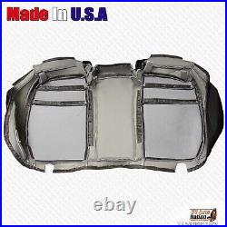 2012 2013 2014 For Acura TSX Rear Bench Bottom Perforated Leather Cover Black