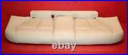 2012-2015 BMW 335i F30 OEM REAR HEATED BENCH SEAT LOWER CUSHION BEIGE LEATHER