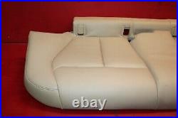 2012-2015 BMW 335i F30 OEM REAR HEATED BENCH SEAT LOWER CUSHION BEIGE LEATHER