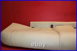 2012-2015 BMW 335i F30 OEM REAR HEATED BENCH SEAT LOWER CUSHION BEIGE LEATHER