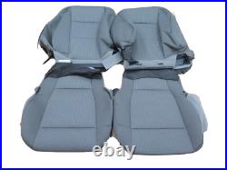 2015 2016 2017 2018 Ford F150 XLT truck OEM front seat cover set Med Earth Gray