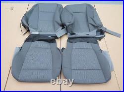 2015 2016 2017 2018 Ford F150 XLT truck OEM front seat cover set Med Earth Gray