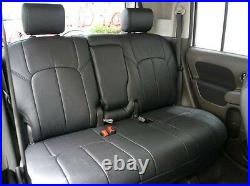 2015-2018 Chevy Silverado Gmc Sierra Double Cab Clazzio Leather Seat Cover