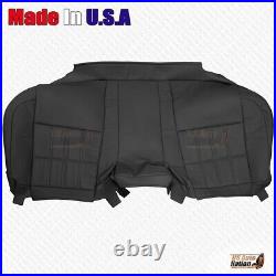 2016 2017 2018 For Lexus ES350 Rear Bench Bottom Perforated Leather Cover Black