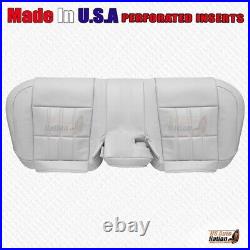2016 2017 2018 For Lexus ES350 Rear Bench Bottom Perforated Leather Cover Gray