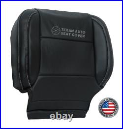 2016, 2017 GMC Sierra 1500 SLT SLE Driver Bottom Perforated Seat Cover Jet Black