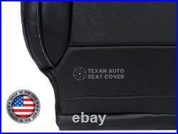 2016, 2017 GMC Sierra 1500 SLT SLE Driver Bottom Perforated Seat Cover Jet Black