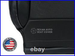 2017, 2018 Chevy Silverado 1500 LTZ Driver Bottom Perforated Seat Cover Black