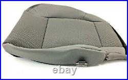 2017-2019 Ford F-250 Super Duty XL Front Seat Bottom Cover dark earth gray OEM