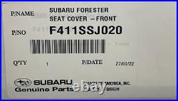 2019-2024 Subaru Forester Front Seat Cover Set Polyester NEW F411SSJ021 Genuine