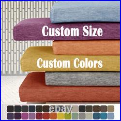 2023 Custom Size Colors 2 inch Thick Bench Cushion Pads Window Seat Indoor