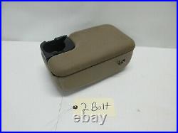 2 Bolt Ford Ranger Mazda B Series Center Console Arm Rest Cup Holder Tan