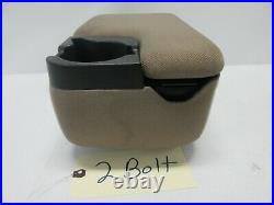 2 Bolt Ford Ranger Mazda B Series Center Console Arm Rest Cup Holder Tan