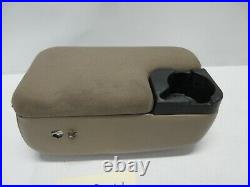 2 Bolt Ford Ranger Mazda B Series Center Console Arm Rest Cup Holder Tan