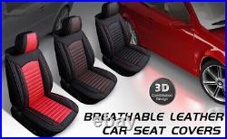 3D Leather Car Seat Covers For BMW Full Set/Front Cushions Auto Seat Protectors