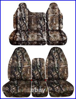 40-20-40 Front and 40/60 Rear bench seat covers Fits Dodge Dakota truck 97-04