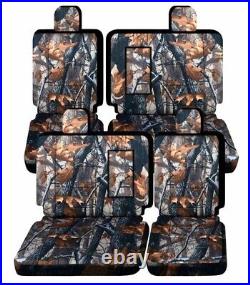 40/60 Front and 60/40 Rear bench seat covers fits Toyota Tundra truck 2005-2006