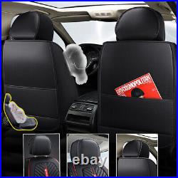 5 Seats Car Seat Covers Full Set Leather Accessories Fit for Nissan