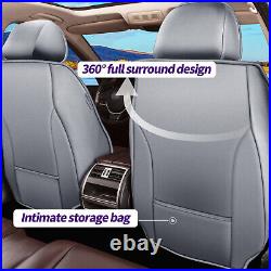 5-Seats Covers Front & Rear Universal Accessories Seat Cover Protector Cushion