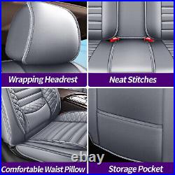 5-Seats Covers Front & Rear Universal Accessories Seat Cover Protector Cushion