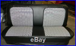 67-72 C10 Chevy Truck Houndstooth Upholstery Bench Seat Cover