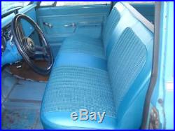 67-72 Chevy/GMC C10 Truck Blue Houndstooth Bench Seat Cover Made in USA