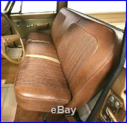 67-72 Chevy/GMC C10 Truck Saddle Houndstooth Bench Seat Cover Made in USA