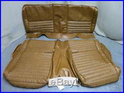 71 72 73 Mustang Mach 1 Rear Bench Seat Cover Upholstery Set Reproduction Ginger