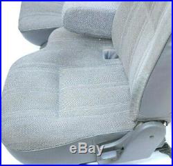 89-95 Toyota SR5 Pickup Truck 60-40 Bench Bucket Seats Seat OEM Gray Trim Cloth