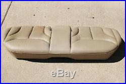 92-99 Mercedes W140 S320 Rear Seat Bench Lower Bottom Seat Cushion Tan