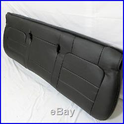 98-02 F150, F250, F350, XLT V8 GAS WorkTruck bench Seat cover Vinyl Dark GRAY