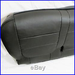 98-02 F150, F250, F350, XLT V8 GAS WorkTruck bench Seat cover Vinyl Dark GRAY