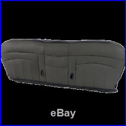 98 03 Ford F150, F250, Work Truck V6 GAS XL Bottom Bench Seat cover Vinyl GRAY