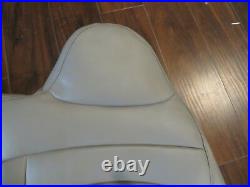 98 -03 Ford F250, F350 Pickup Work Truck Bench Lean back Seat cover Vinyl Gray