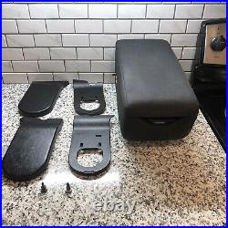 98-04 Ford RANGER Center Console Compartment Storage BENCH SEAT Armrest BLACK